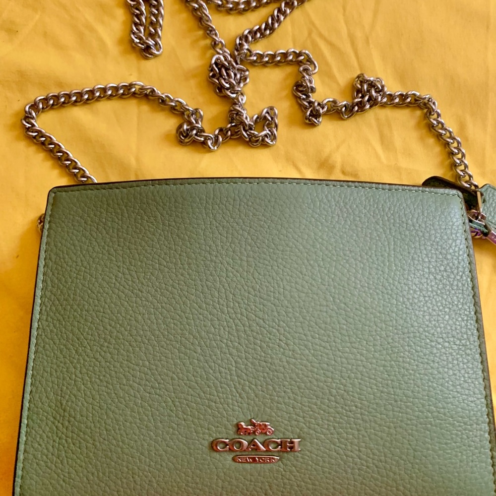 Coach slim crossbody bag.